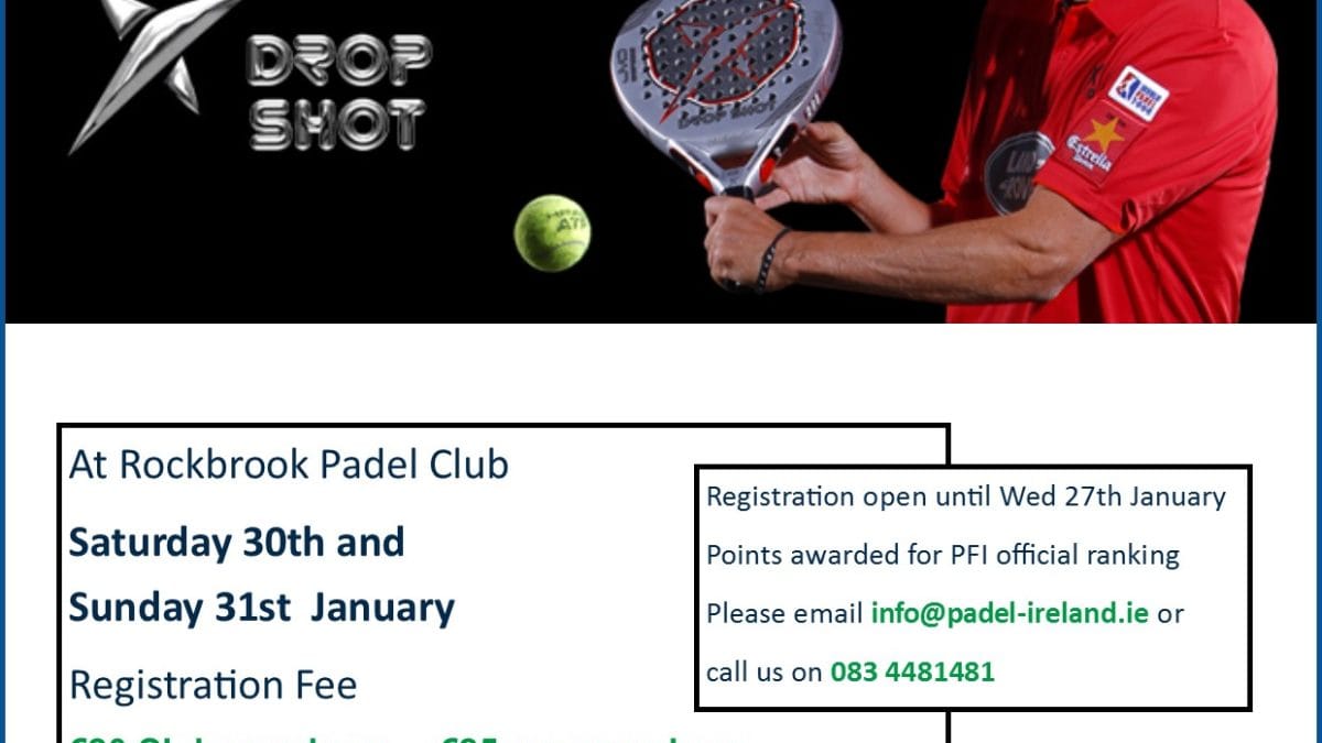 News photo for Padel Tournament 30th & 31st January
