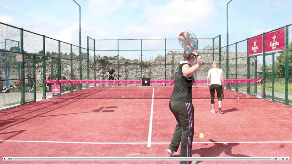 News photo for Video summary of the Dublin Madison Padel Experience