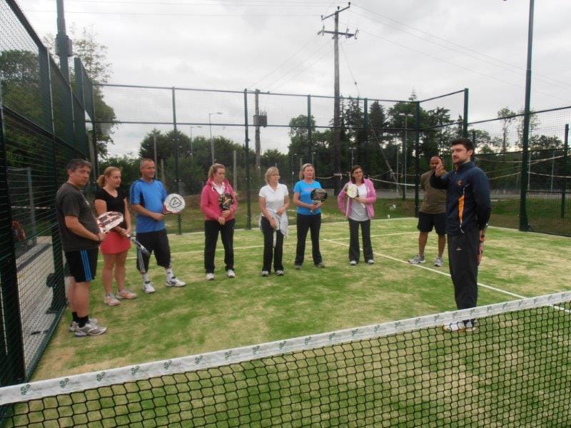 News graphic for Padel Certification Course for Tennis Coaches