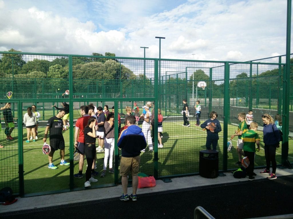 News photo for Padel hits the Park !