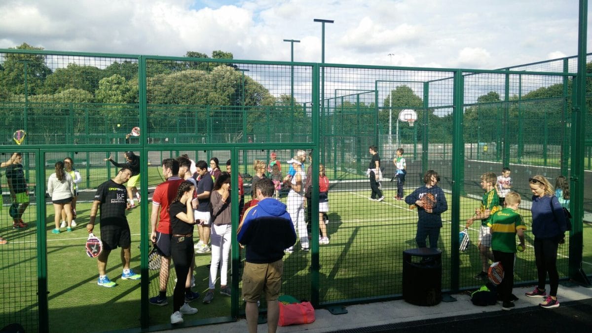 News photo for Padel hits the Park !