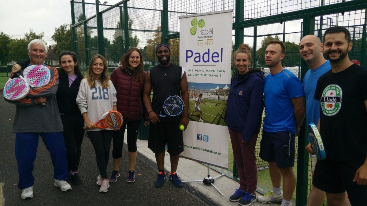 News photo for Great participation at the All Ireland Padel Championship in Bushy Park