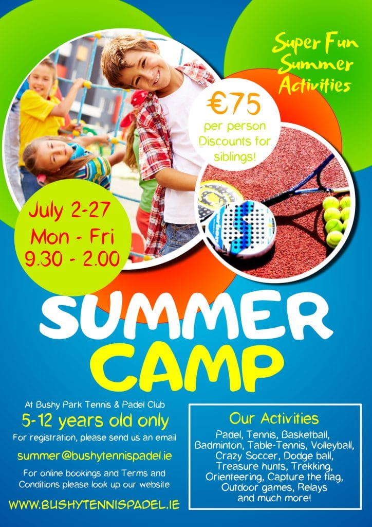 News photo for Bushy Park Summer Camps July 2018