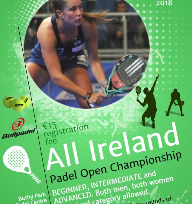 News photo for All Ireland Padel Open Championship 2018