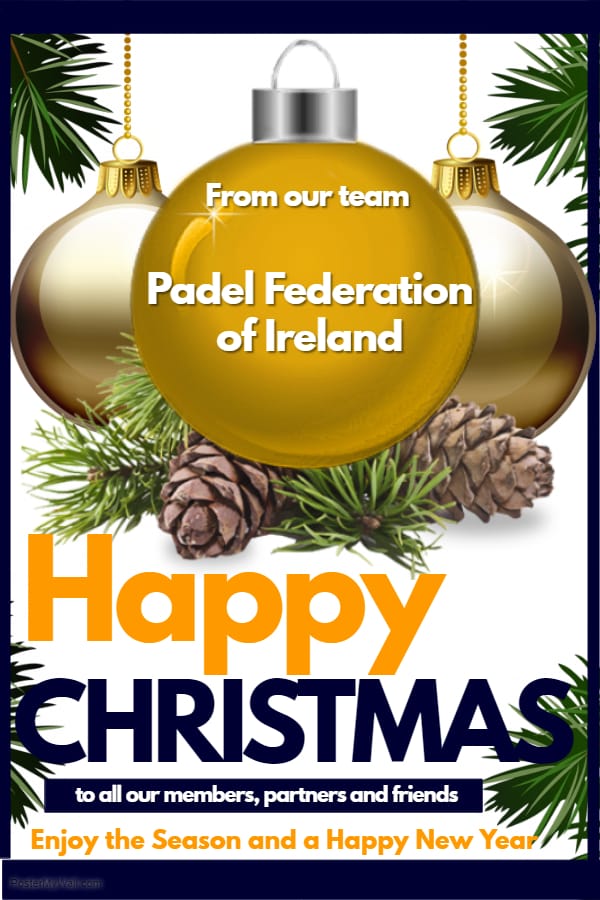 News photo for Merry Christmas and a happy new year to all padelers!