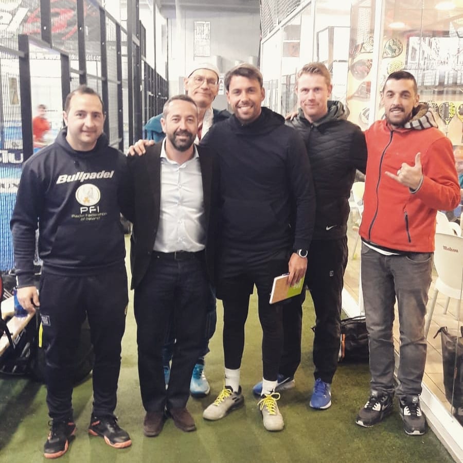 News graphic for Padel Federation of Ireland – Top Coaching in Madrid