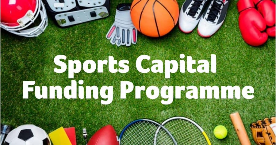 News graphic for Sports Capital and Equipment Programme 2021