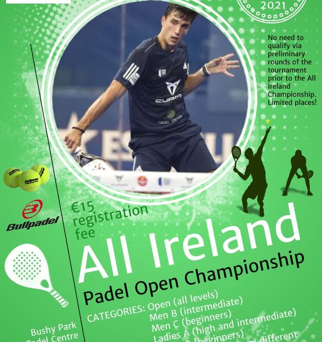 News photo for All Ireland Padel Championship 2021