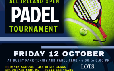 All Ireland Junior Padel Open Tournament 2018
