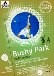 Bushy Park Padel League October 2018