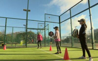 RTE News2Day features young padel players at Bushy Park Club