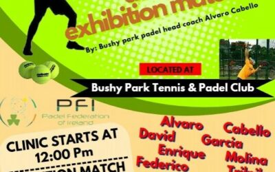 Padel Clinic and Exhibition Match in Bushy Park