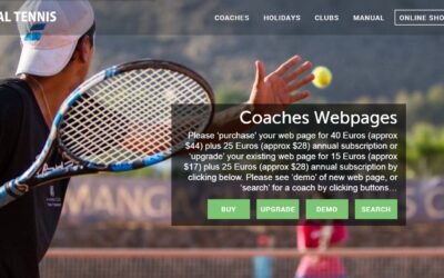 Partnership with Social Tennis Website