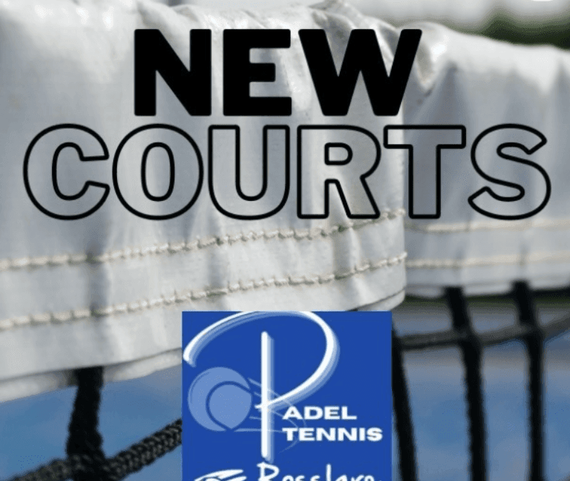 News graphic for New Courts – Rosslare Community & Sports Centre