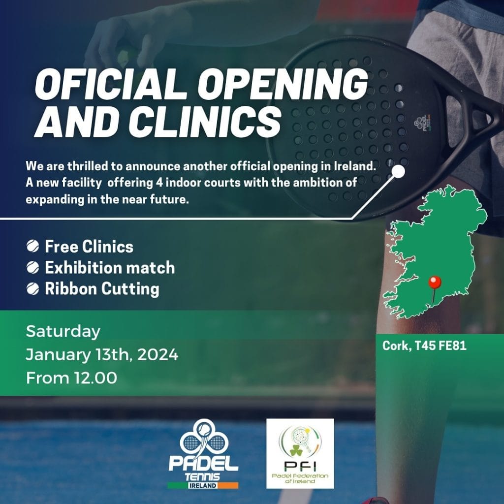 News graphic for Official Opening and Clinics