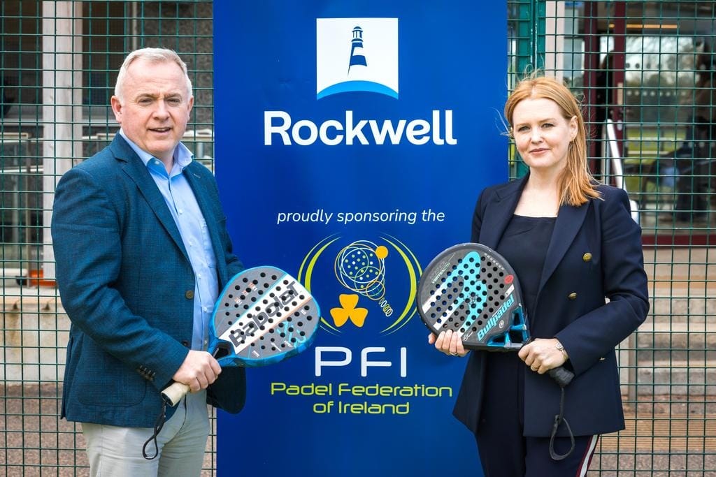 News photo for Rockwell Financial Management Ltd delighted to partner with the Padel Federation of Ireland