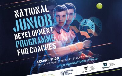 Exciting news: Building the future for Junior Padel Players in Ireland