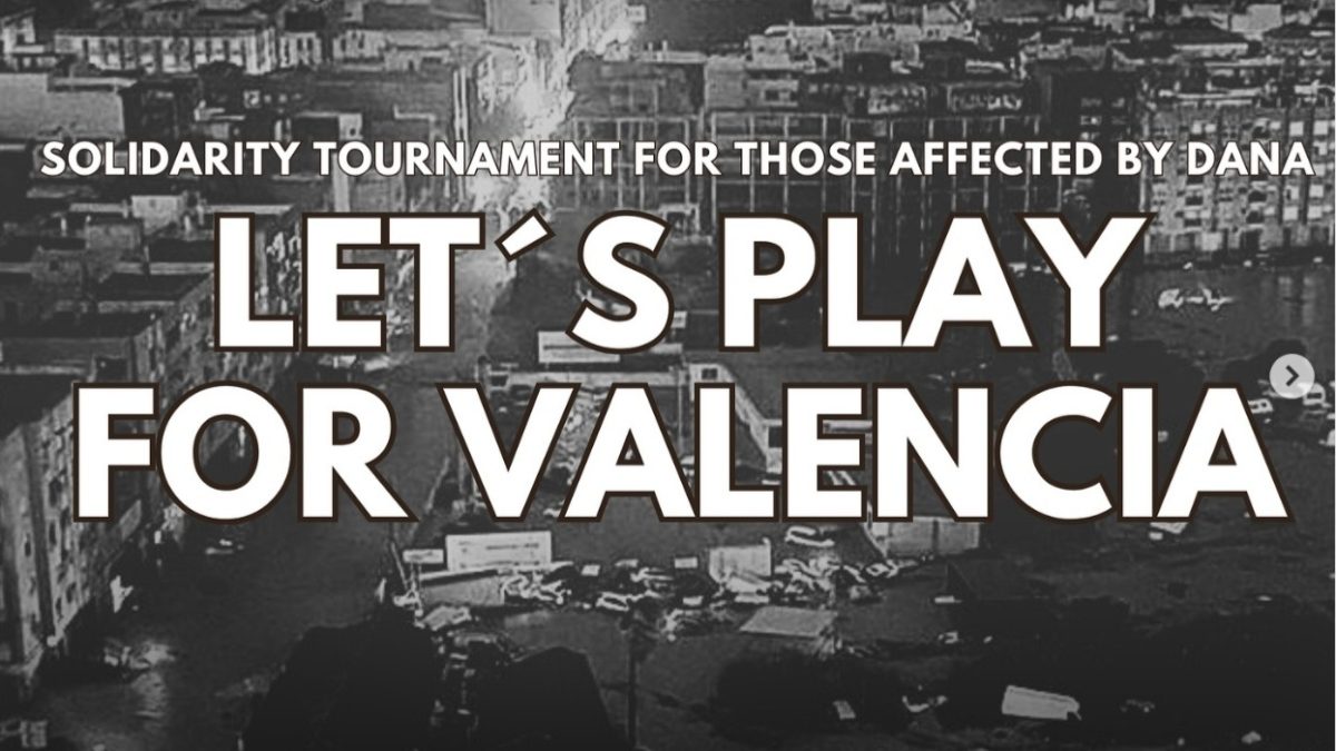News graphic for Solidarity Tournament for those affected by DANA