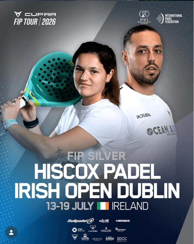 FIP Silver Hiscox Padel Irish Open Dublin 2026 tournament image