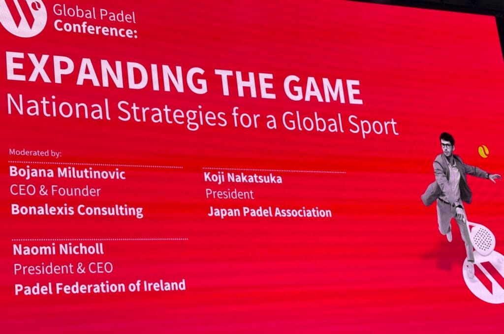 Global Padel Conference roundtable at World Padel Summit 2026