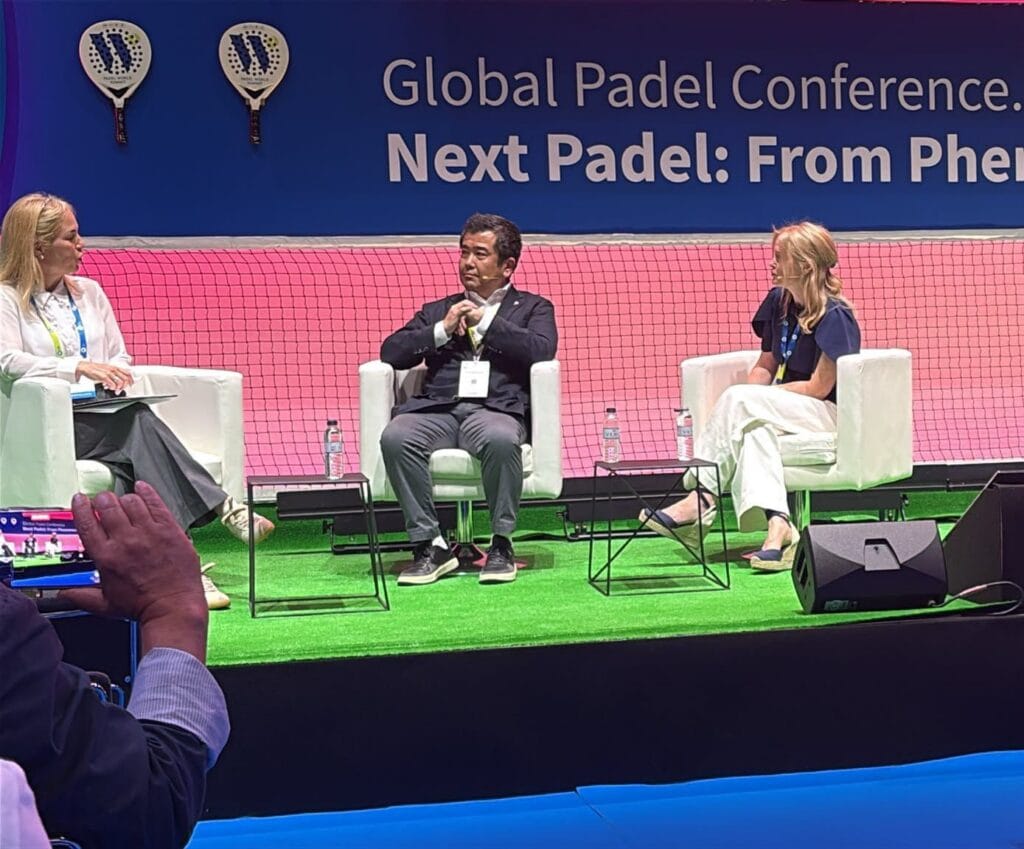 PFI President Naomi Nicholl at World Padel Summit 2026