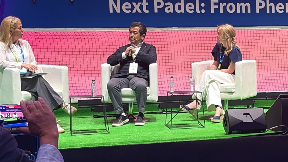 PFI President Naomi Nicholl at World Padel Summit 2026