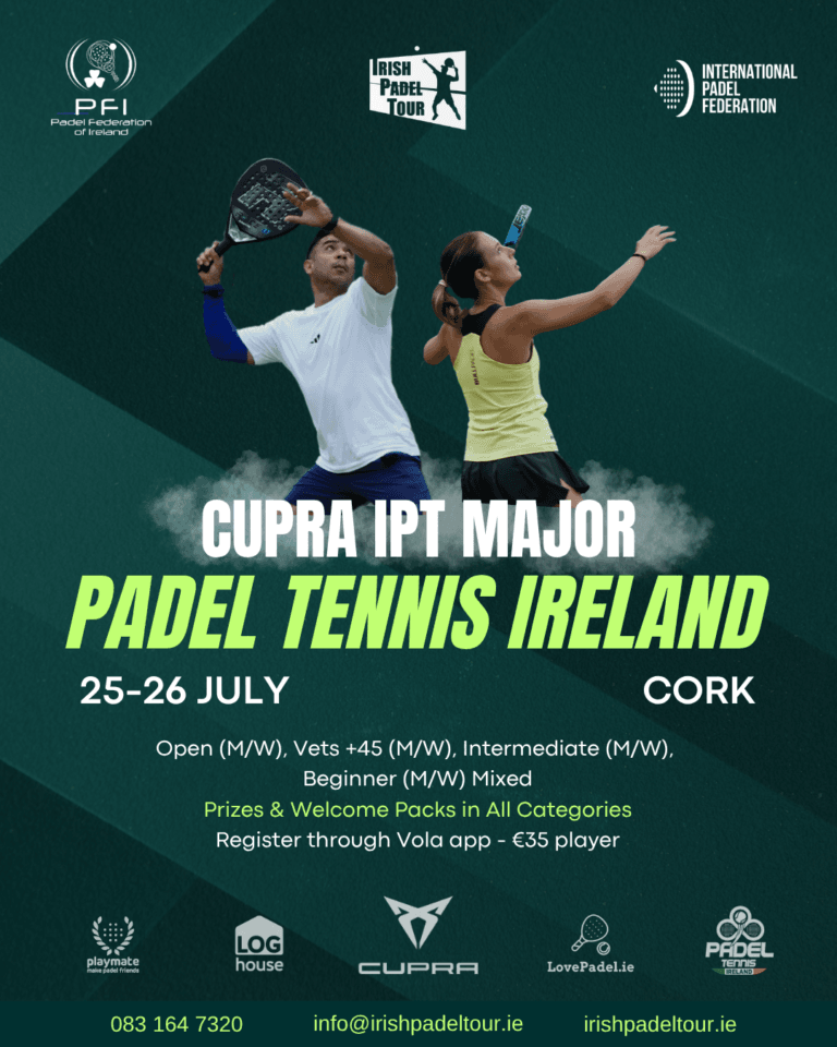 CUPRA IPT MAJOR – Padel Tennis Ireland tournament image