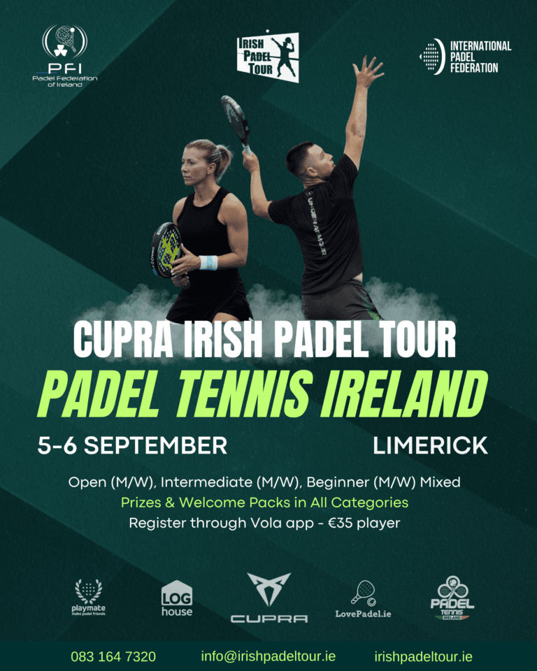 CUPRA IPT – Padel Tennis Ireland – Limerick tournament image