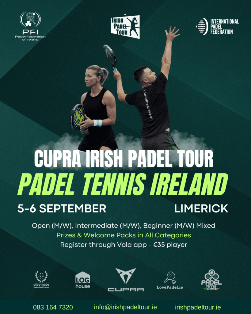 CUPRA IPT – Padel Tennis Ireland – Limerick tournament image