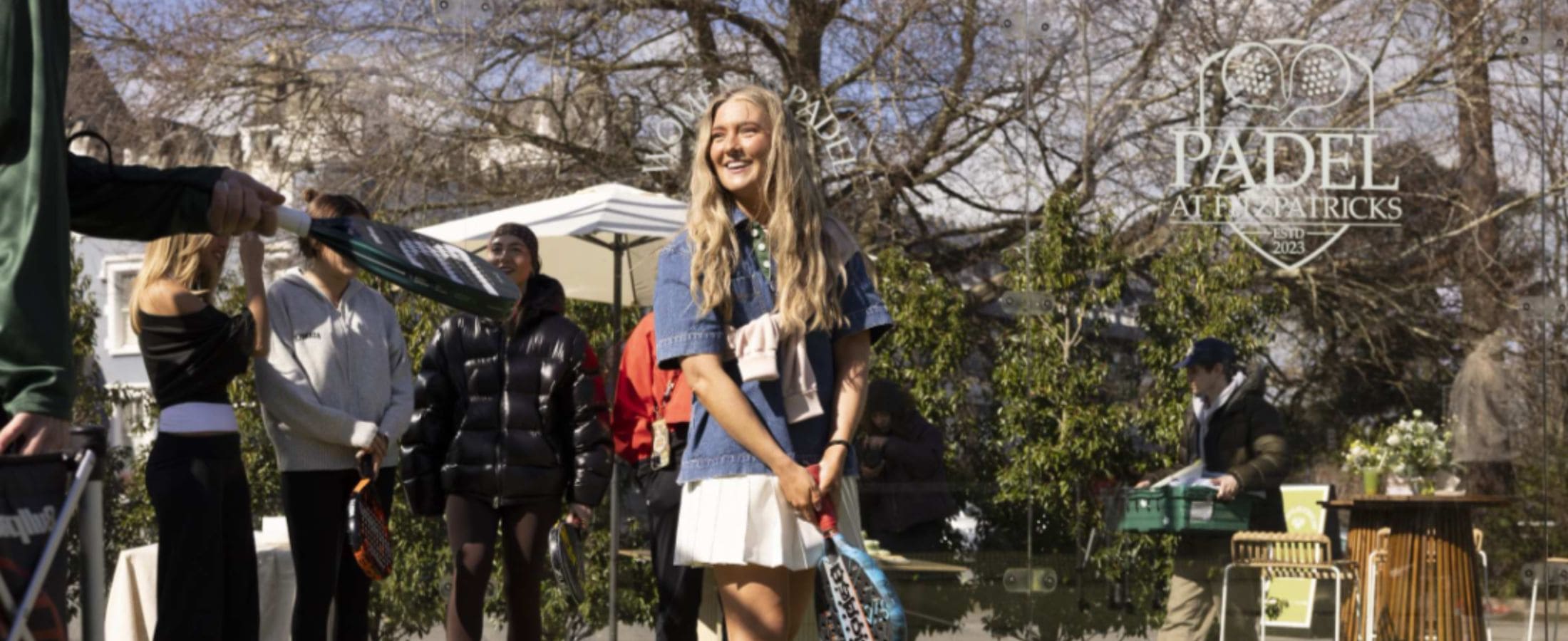 Kildare Village Women in Padel wide programme image