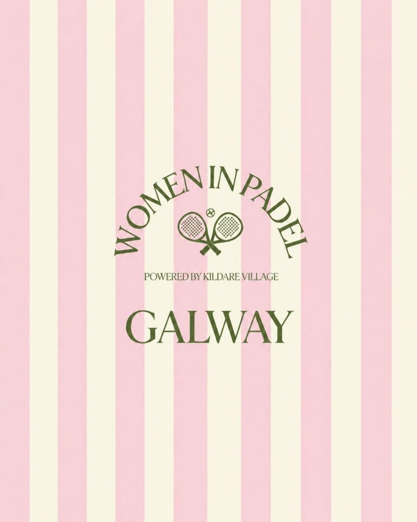 women in padel galway